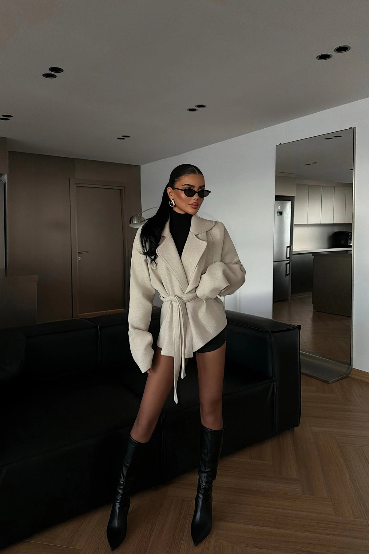 Jacket with Belt