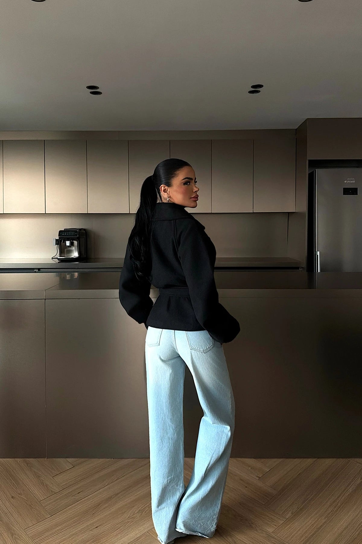 Jacket with Belt