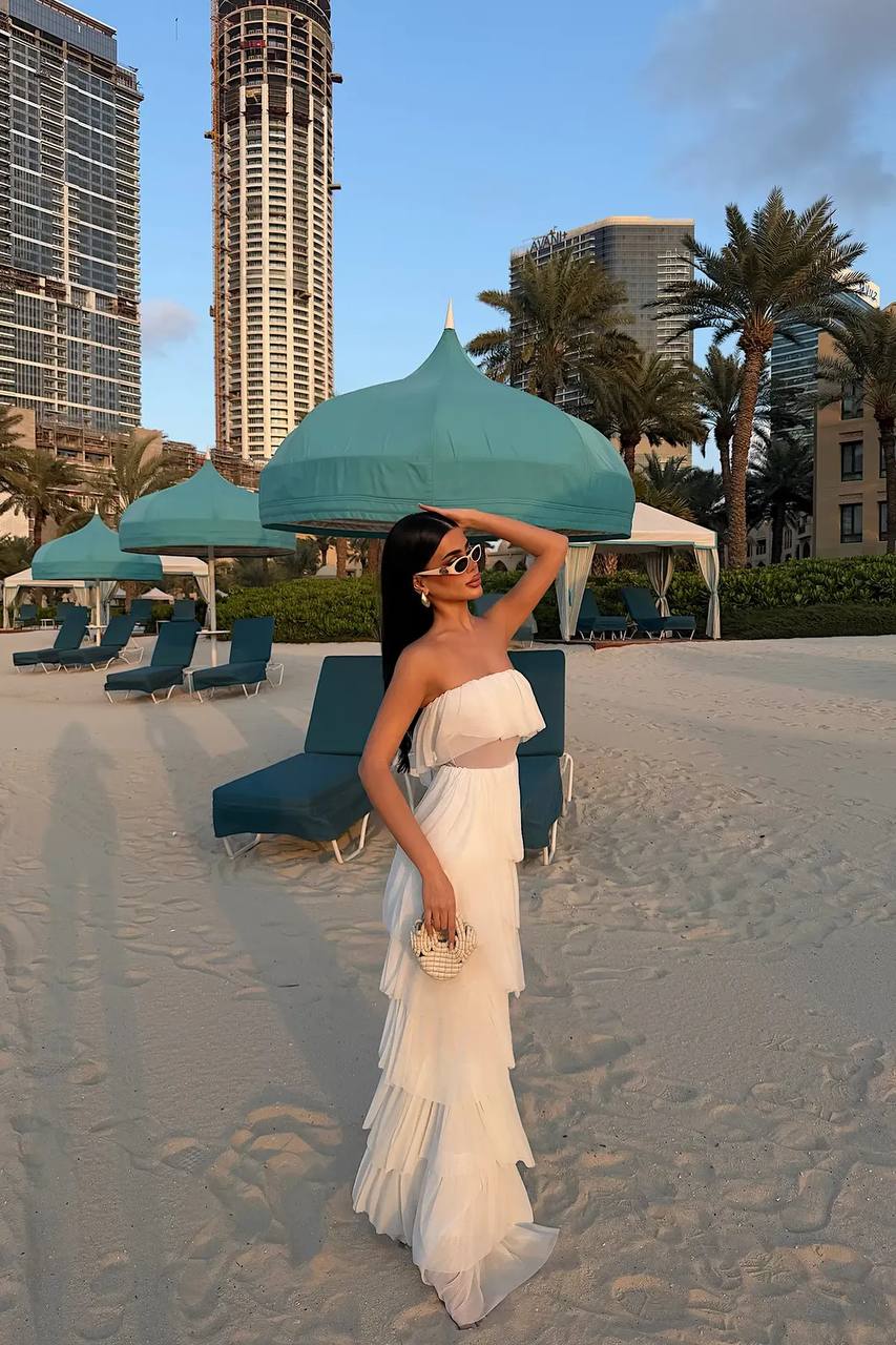 Tiered Ruffle Dress