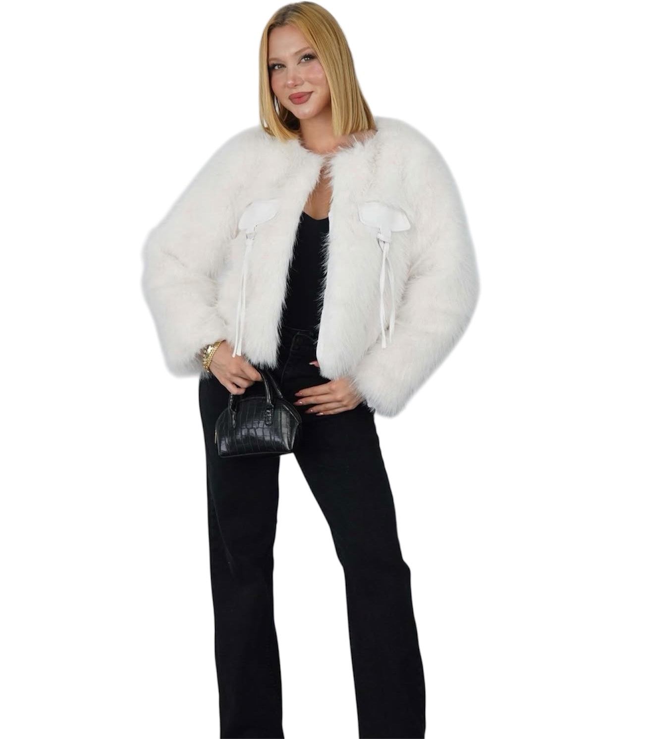 Faux Fur Coat